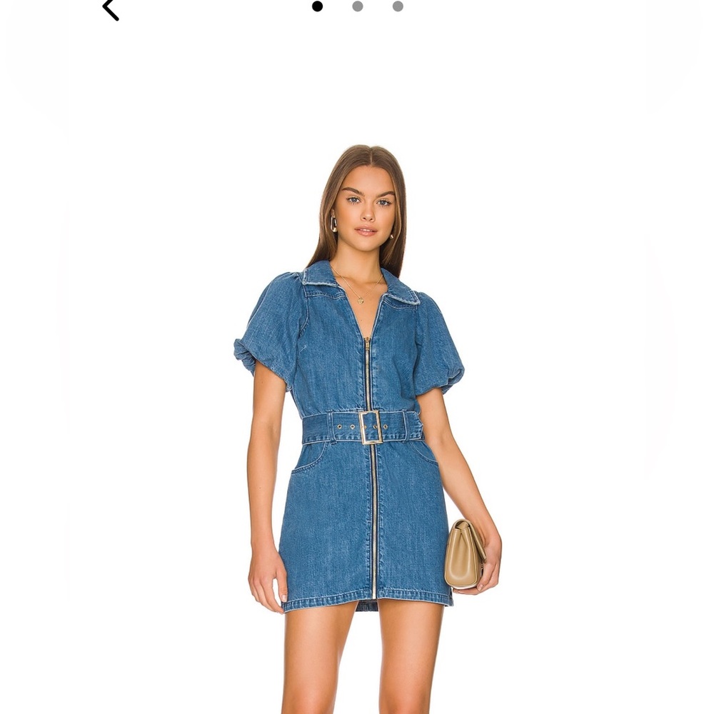 Show Me Your Mumu Denim Dress